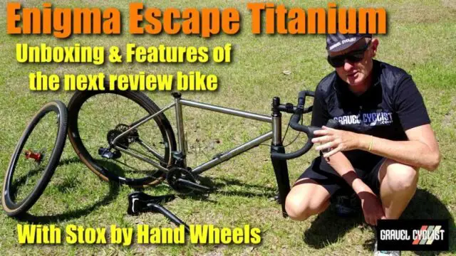 enigma escape titanium gravel bike review