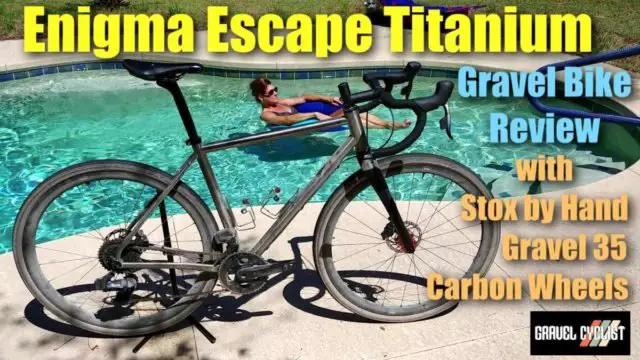 enigma escape titanium gravel bike review