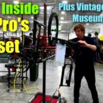 tour of the pro's closet and vintage bicycle museum