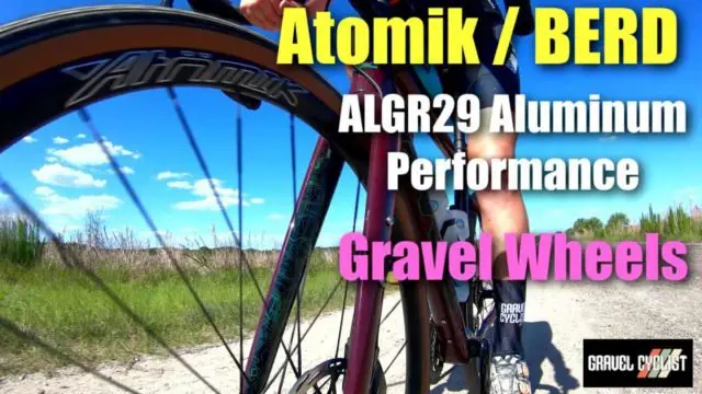 atomik berd spokes algr29 aluminum performance gravel wheels