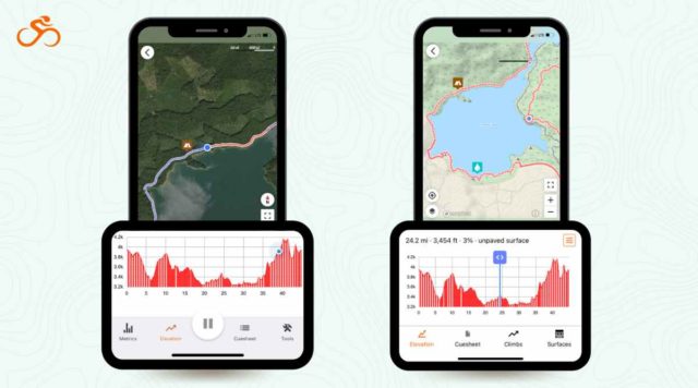 ride with gps surface types