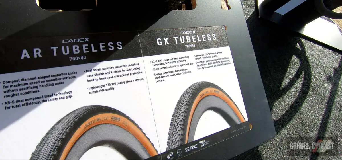 cadex cycling gravel tires