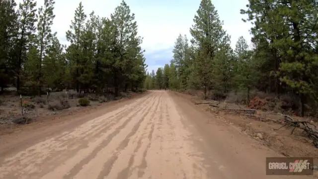 bend oregon skyline forest gravel cycling