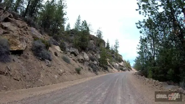 bend oregon skyline forest gravel cycling