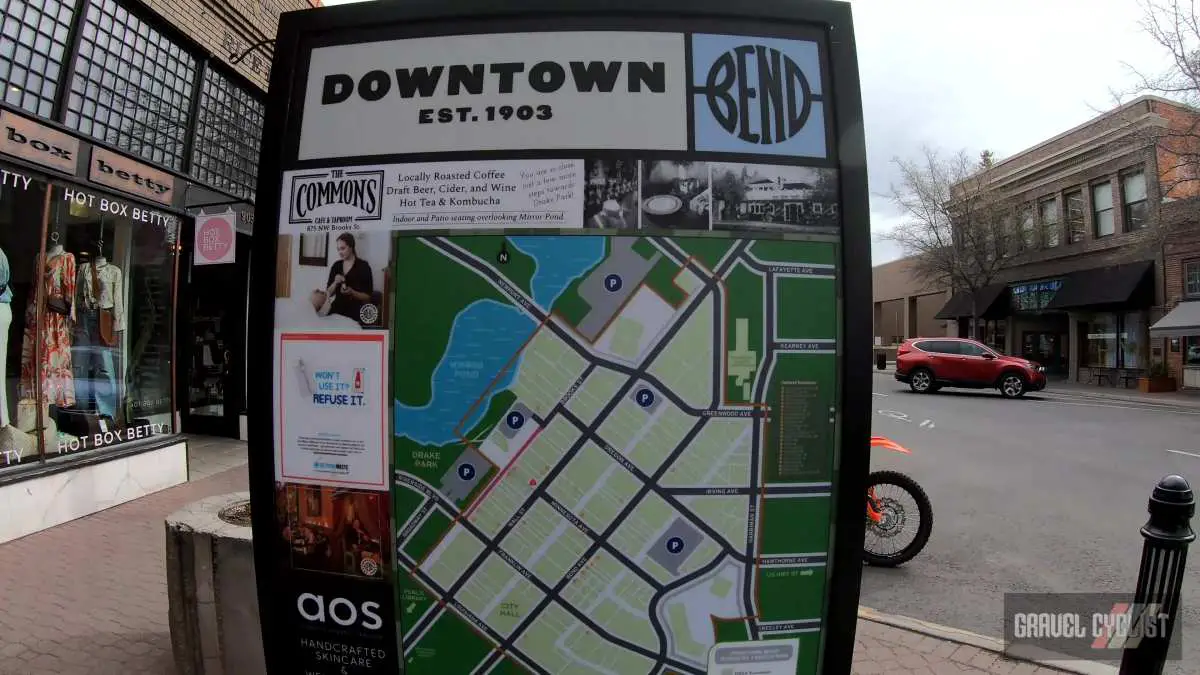 tour downtown bend oregon by bicycle