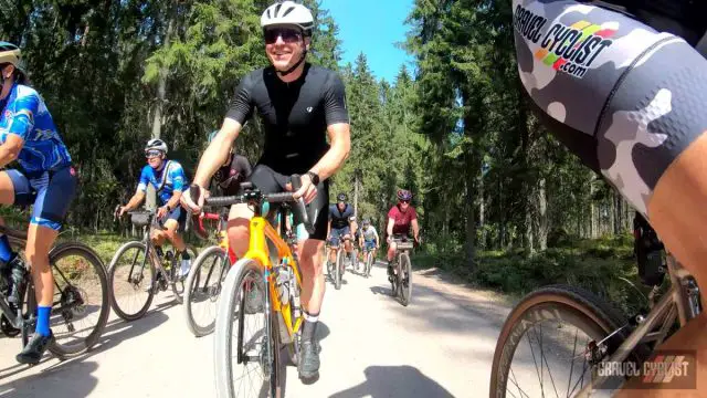 gravel cycling in lahti finland