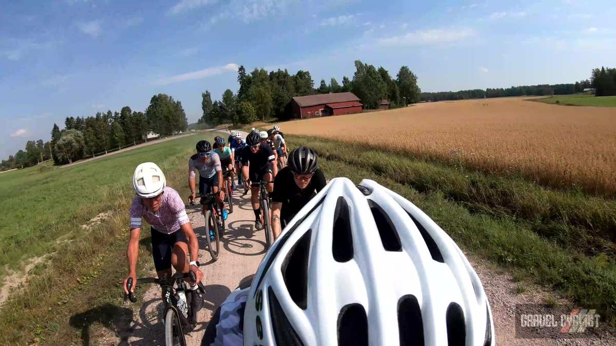 gravel cycling in lahti finland