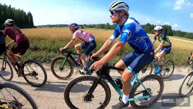 gravel cycling in lahti finland