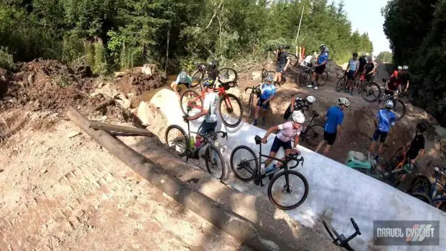 gravel cycling in lahti finland