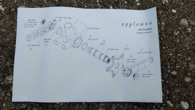 appleman 2xr crankset review