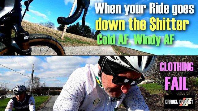 cold weather cycling clothing fail