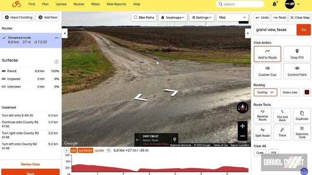 how to create gravel cycling routes