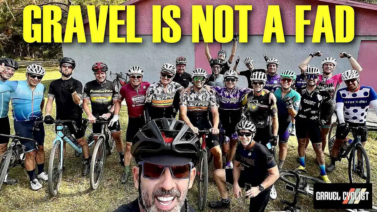 gravel cycling is not a fad