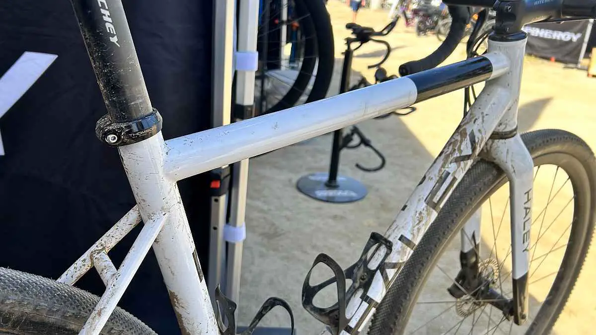 haley cycles custom titanium gravel bike review