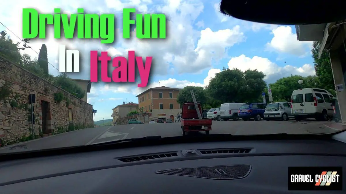 driving a rental car in italy