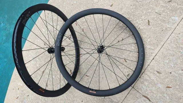 hunt bike wheels 40 carbon gravel race review