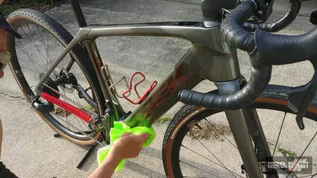 ceramic coating a bicycle