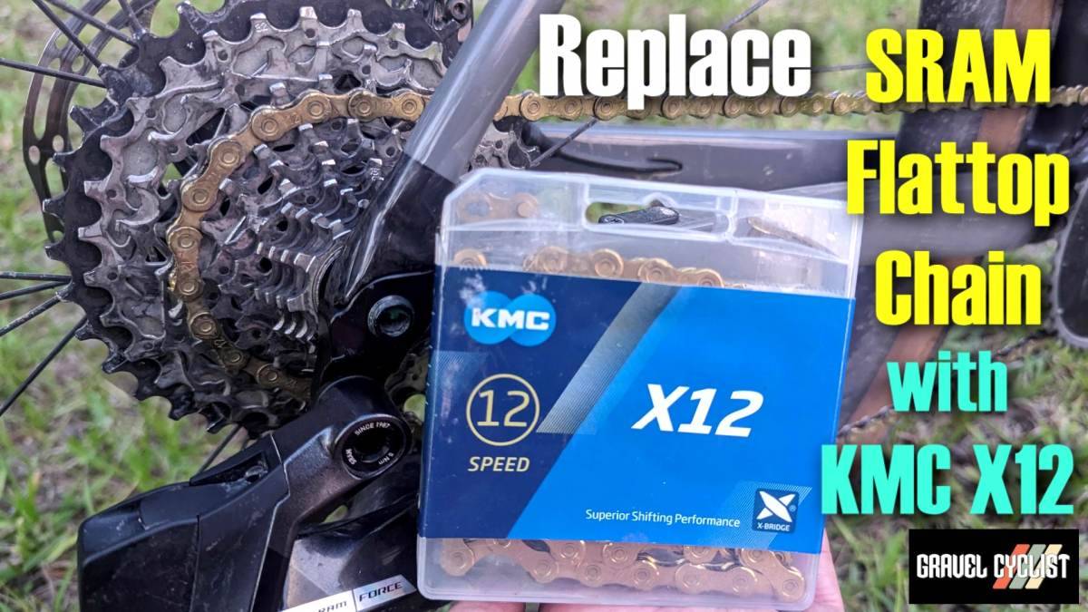 Replace SRAM Flattop Chain with KMC X12
