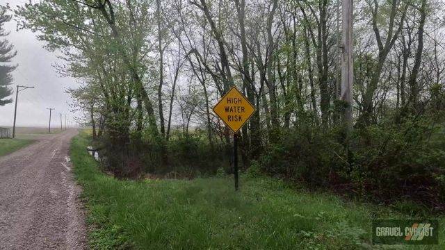 indiana flooded gravel bike ride