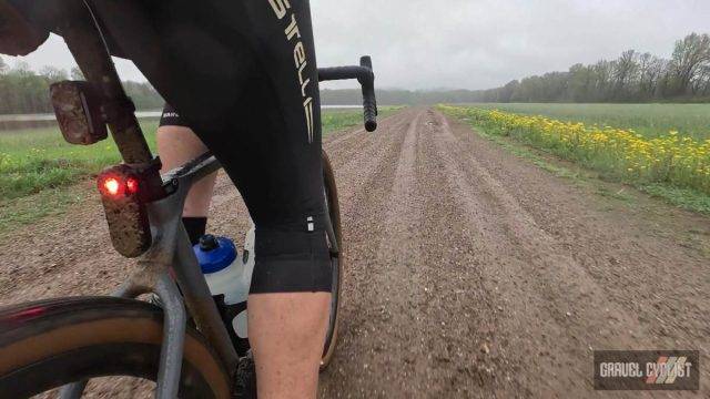 indiana flooded gravel bike ride