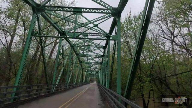 indiana flooded gravel bike ride