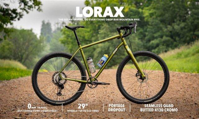 esker cycles lorax steel drop bar mountain bike review
