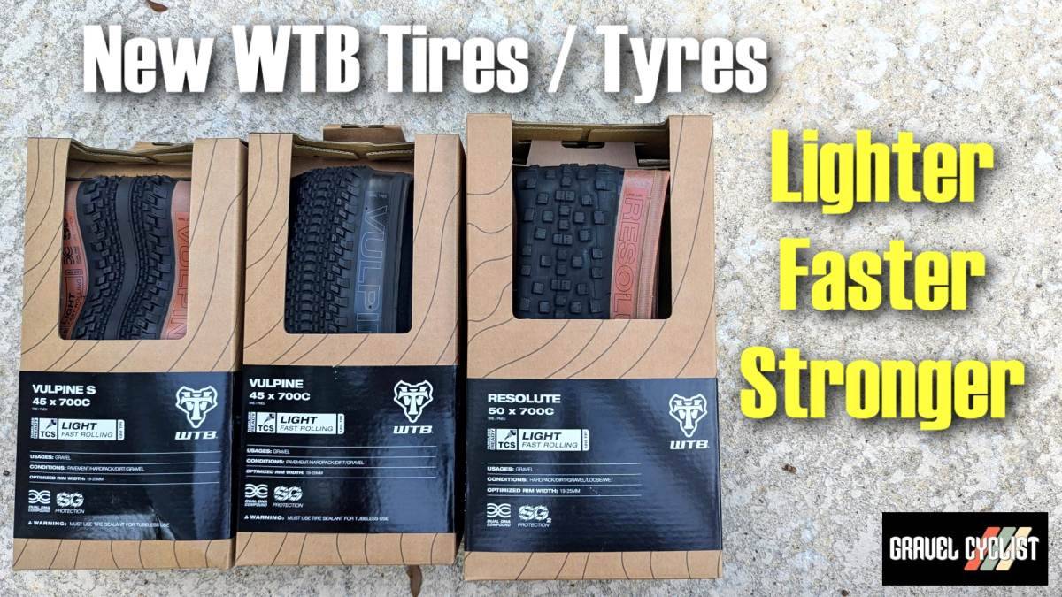 New WTB Tires: Vulpine S, Vulpine 45, Resolute 50