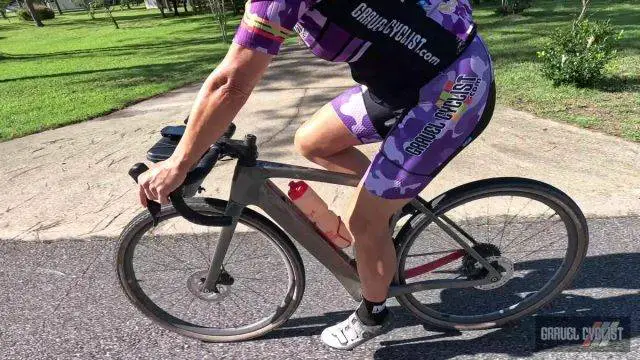 cycling in the heat of summer