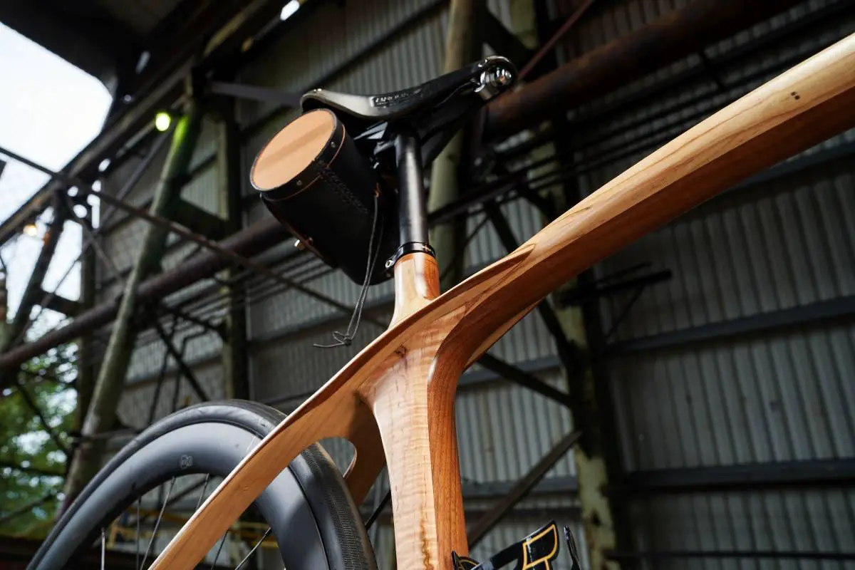 renovo wooden bikes made show