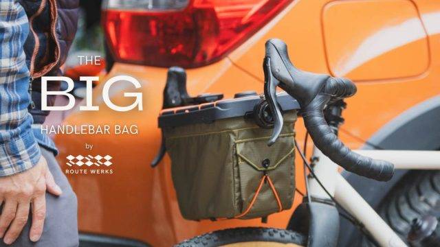 route werks big handlebar bag review