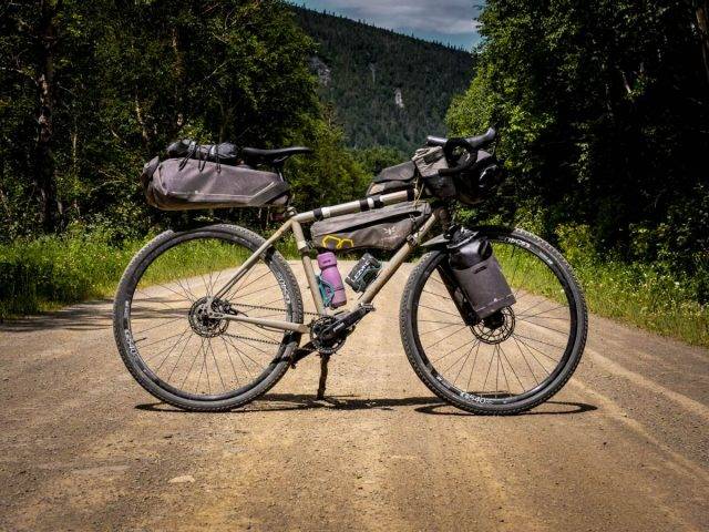 bikepacking in quebec