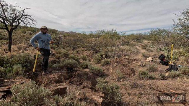 gravel cycling in the sonoran desert