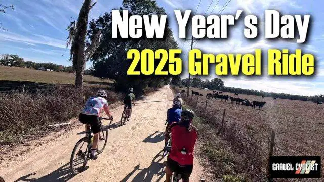 new year's day 2025 gravel ride