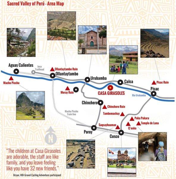 Sacred Valley of Cusco peru gravel cycling adventure