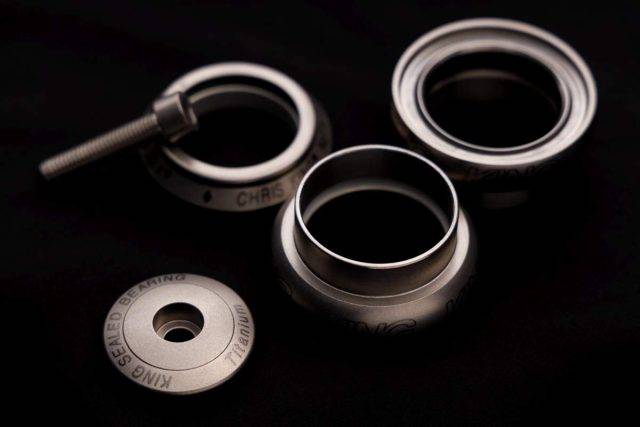 chris king titanium headset review