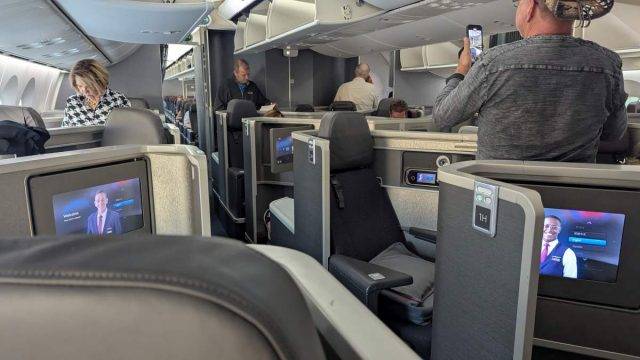 american airlines flagship business phl to vce