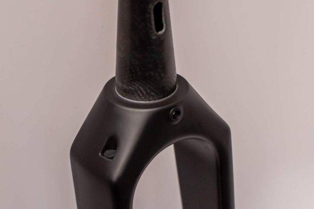 No. 6 Composites Suspension-Corrected Gravel fork