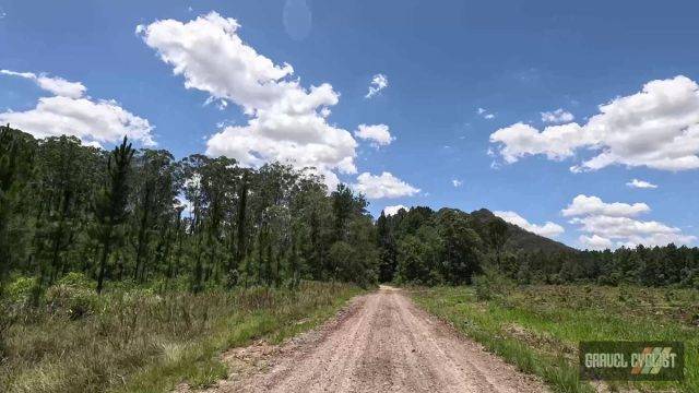 Cycling in the Glass Mountains Queensland