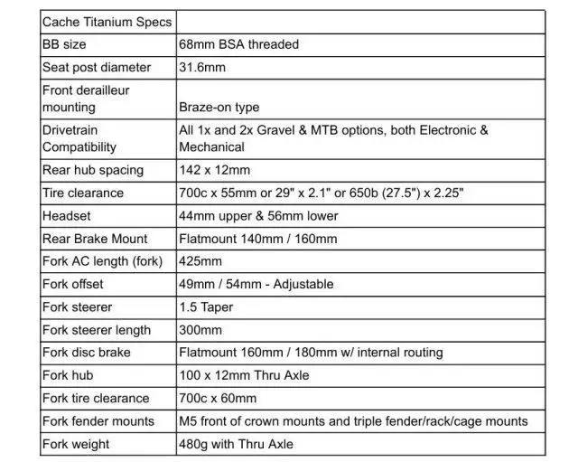 2025 knolly bikes cache titanium review