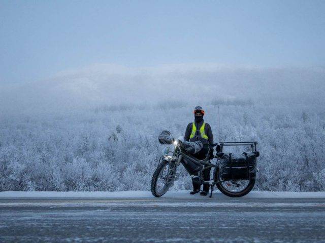 norway Bike Journey Through Extreme Cold