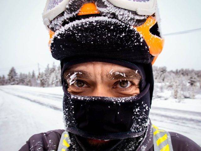 norway Bike Journey Through Extreme Cold