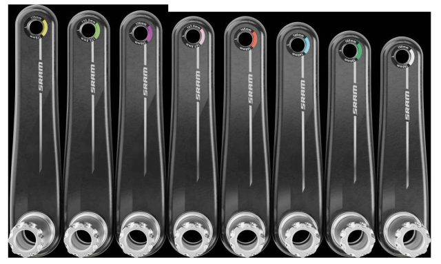 sram new crank lengths