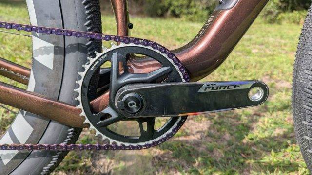 shorter cranks on a gravel bike
