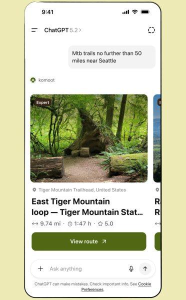 komoot chatgpt