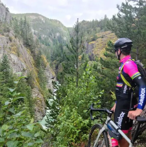 gravel cycling in british columbia