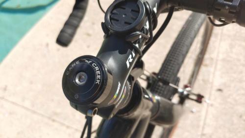 colnago c50 cyclocross bike on gravel