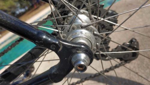 colnago c50 cyclocross bike on gravel