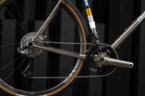 desalvo titanium gravel bike review