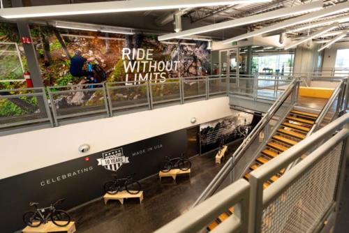 inside enve headquarters