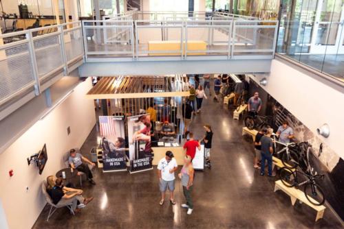 inside enve headquarters